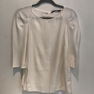 Zara white blouse